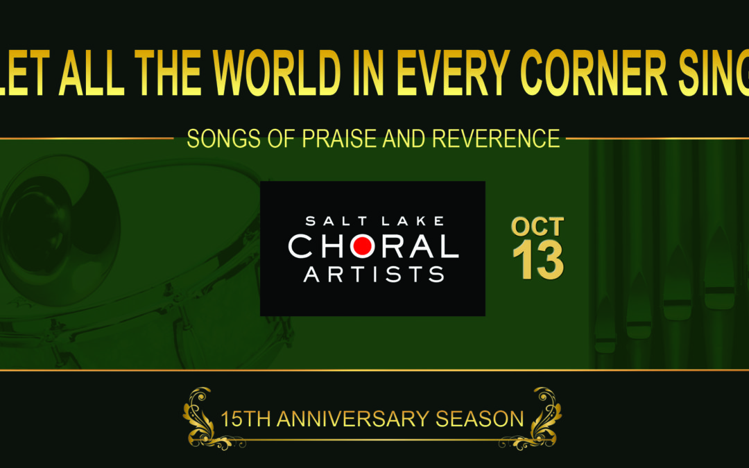 Let All the World in Every Corner Sing